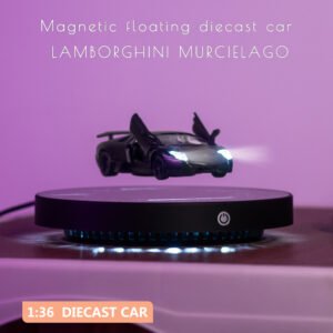 Magnetic Floating Diecast Car Vehicle With Led 1:36 Scale